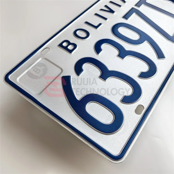 Dual Vehicle Plates: Bolivia-Compliant Option & Personalized Decorative Design For Car Aesthetic Upgrades high quality